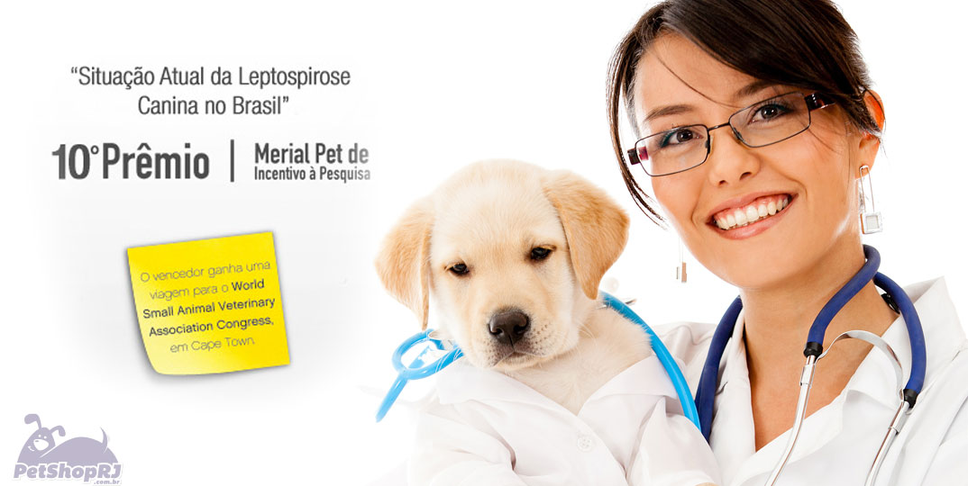 Leptospirose canina é tema de prêmio