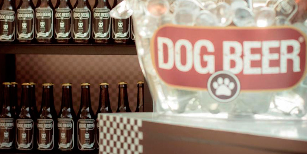 Cerveja para cachorros na versão tipo exportação